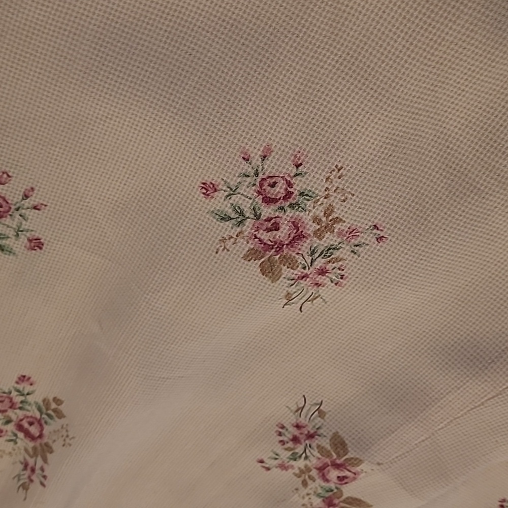 LIKE NEW VTG ULTRA DRESS Floral Kitschy Rose Print - Picture 14 of 14